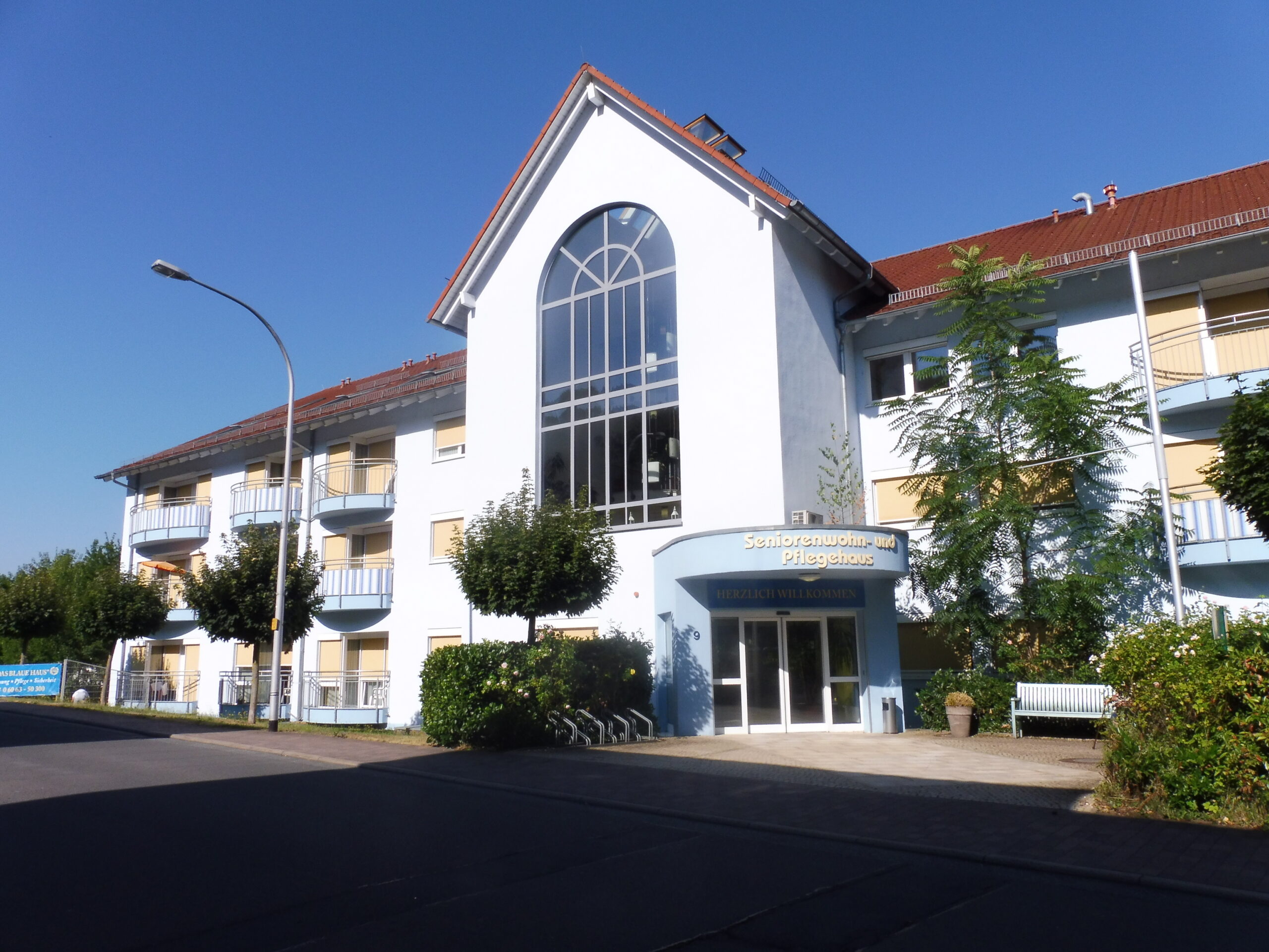 Das Blaue Haus Straßenseite