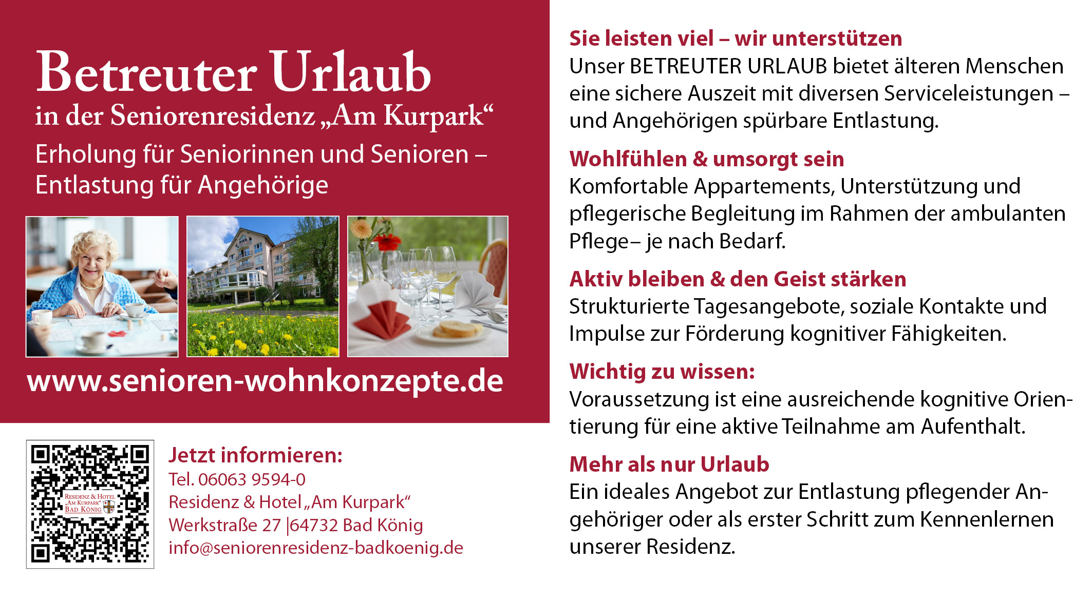 Betreuter Urlaub