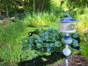 Garten der Residenz & Hotel "Am Kurpark" in Bad König